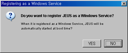 Registering as a Windows Service