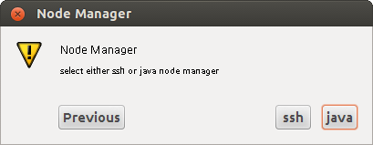 Installing JEUS in GUI Mode - Node Manager Configuration