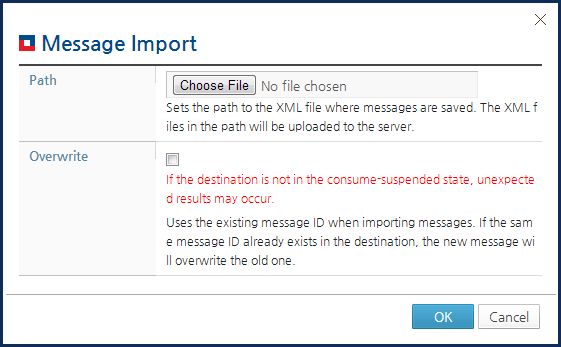 Importing Messages