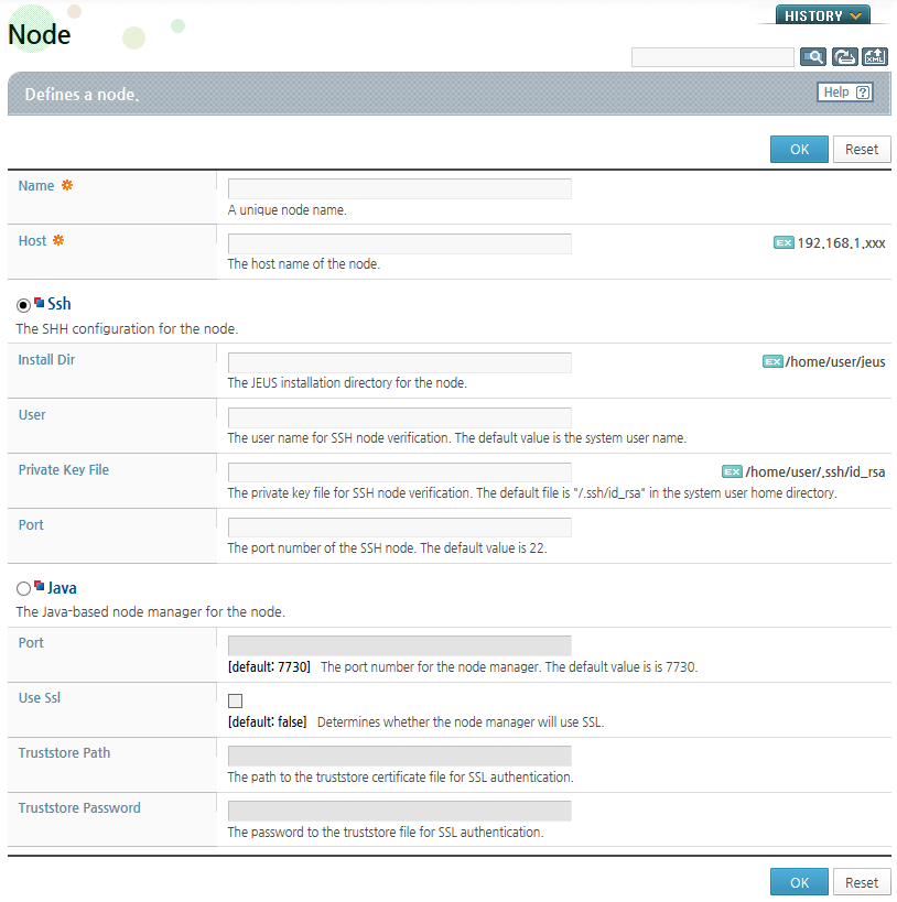 Configuring Node Managers by Type