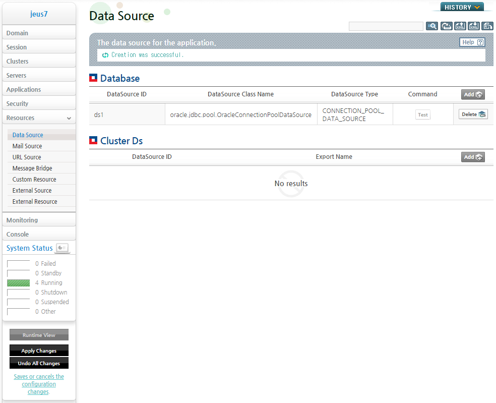 Adding a Data Source to a Domain (3)