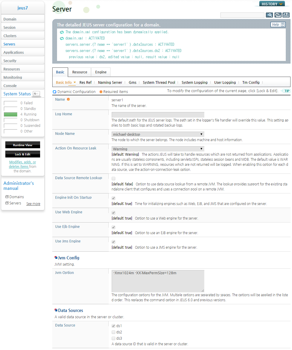 Removing a Data Source from a Server (4)