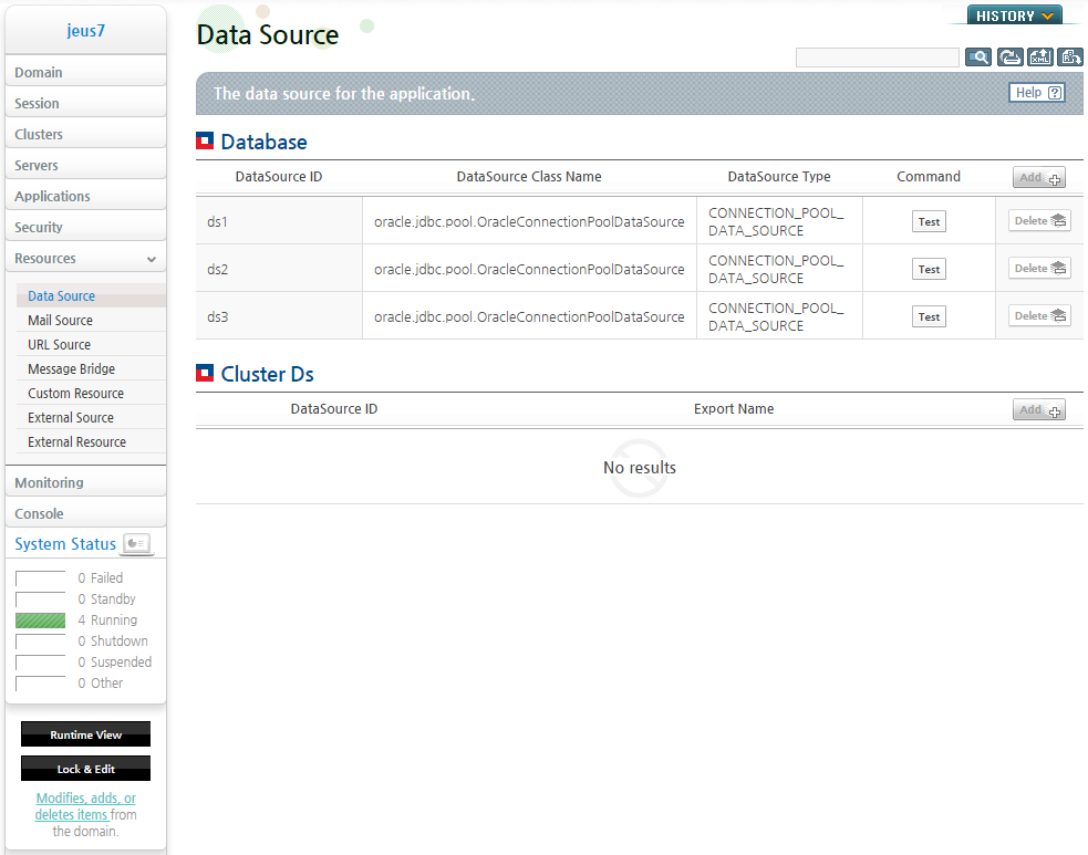 Removing a Data Source (1)