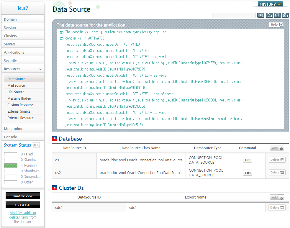 Adding a Cluster Data Source (4)