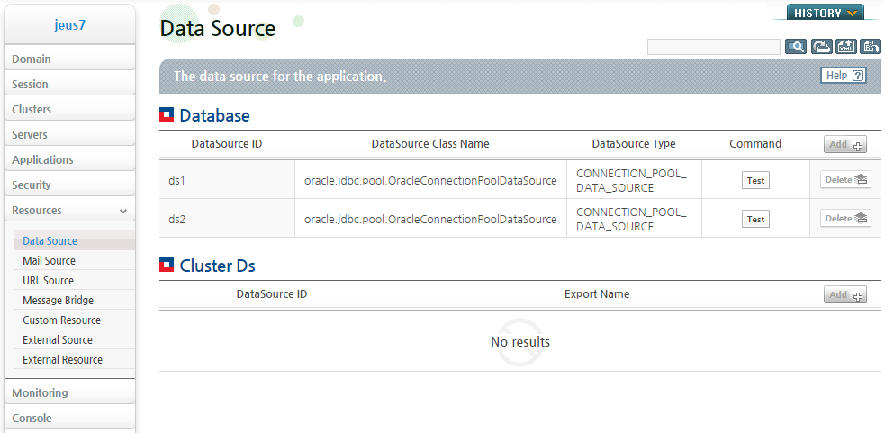 Adding a Cluster Data Source (1)