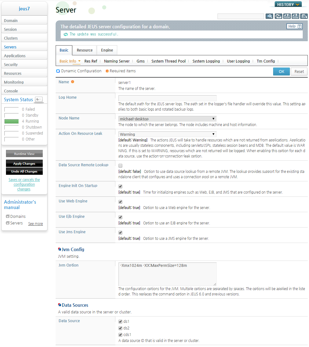 Registering a Cluster Data Source on a Server (3)