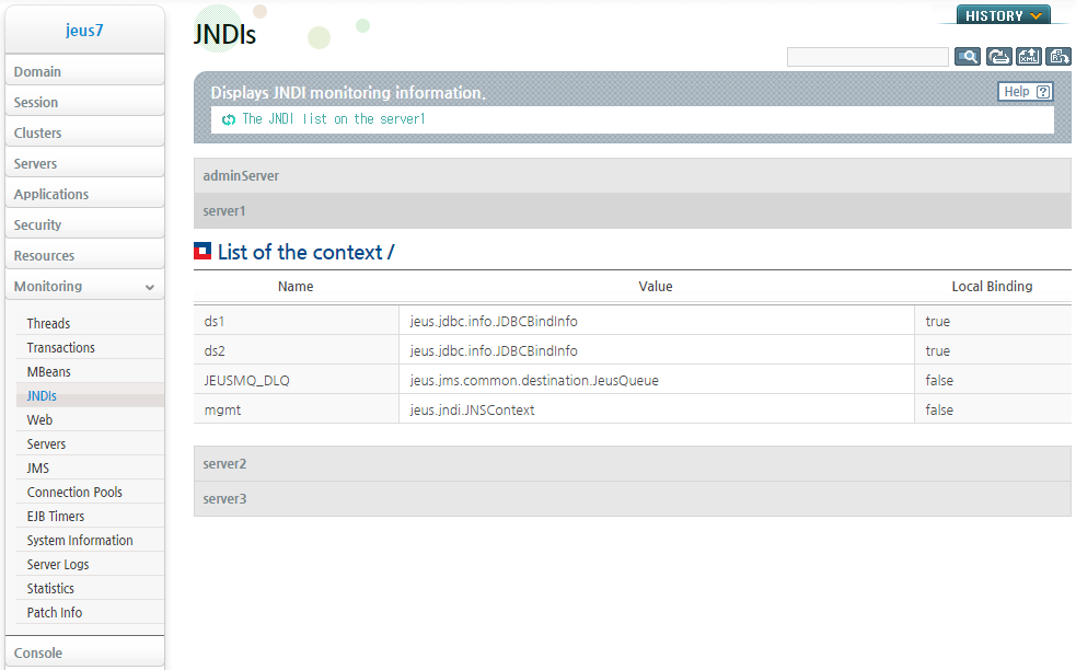 Checking the Cluster Data Source Unbound from a Server (1)