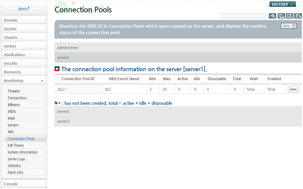 Creating a Connection Pool (1)