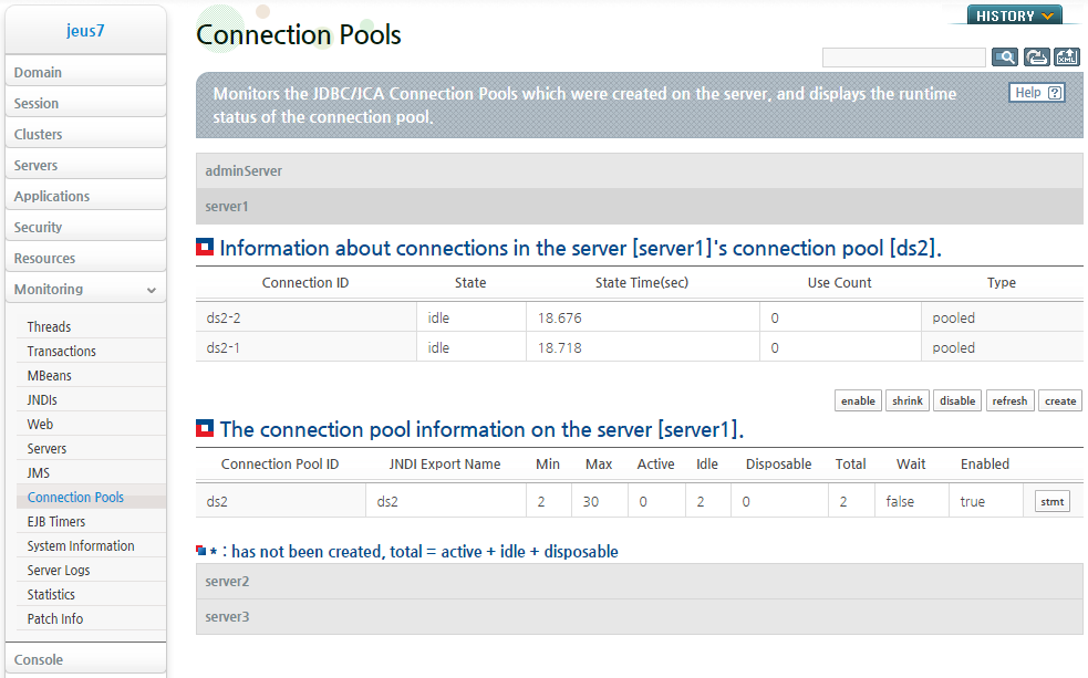 Creating a Connection Pool (3)