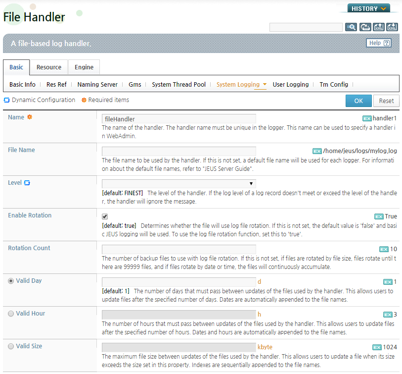 Dynamically Configuring a Logger in WebAdmin (6)