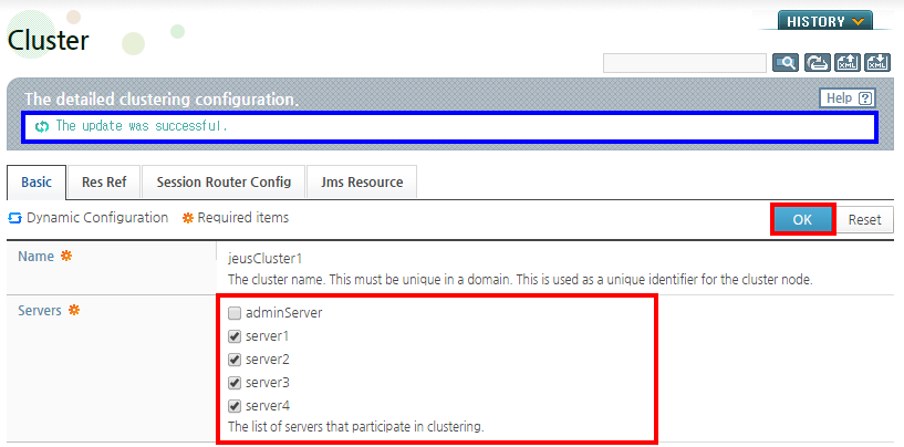 Clustering - Selecting Servers for the Cluster