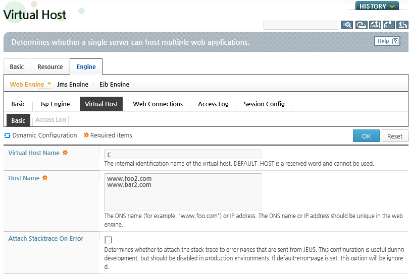 Adding Virtual Hosts - Configuration