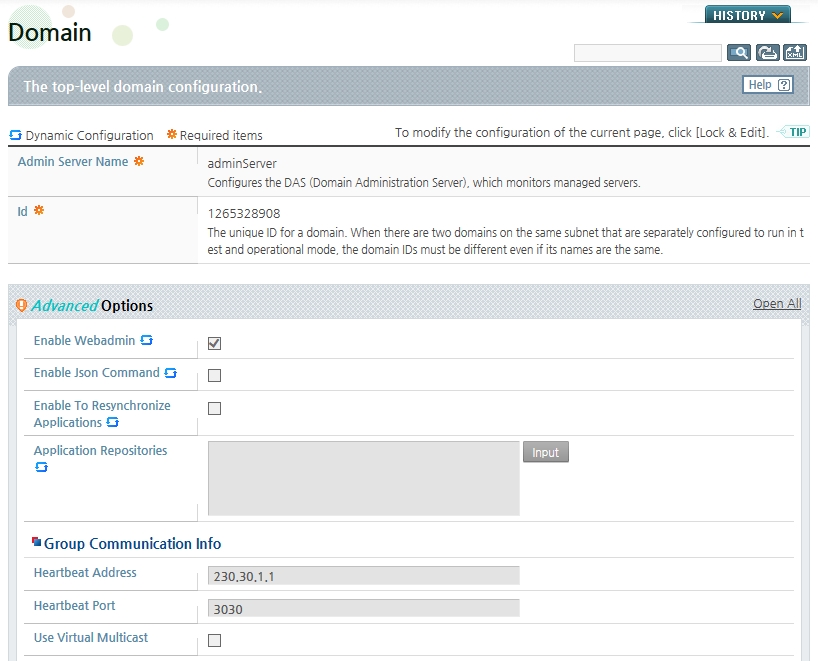 Changing the Configuration - Reverting Changes Example