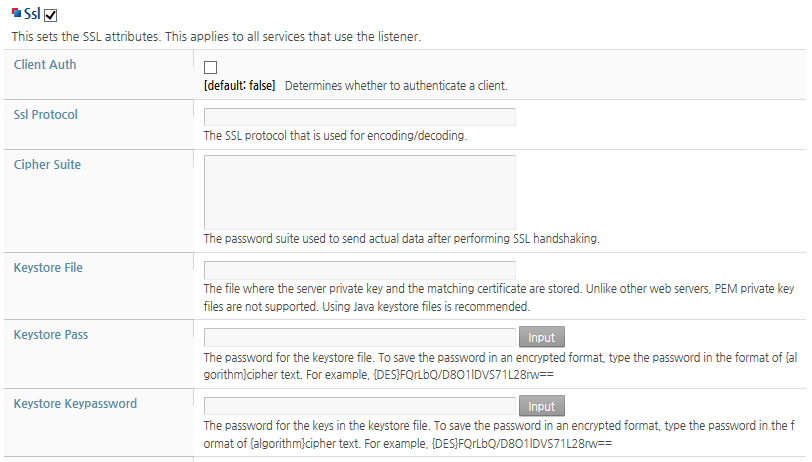 SSL Configuration