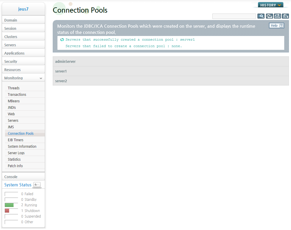 Creating JCA Connection Pool