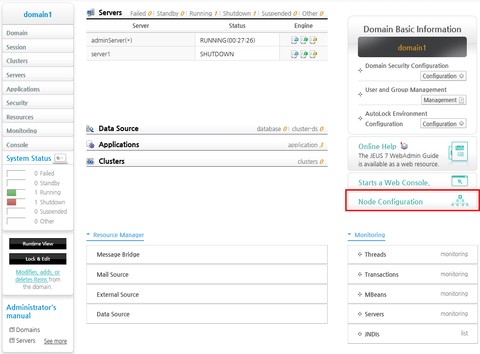 Configuring Node Managers by Type