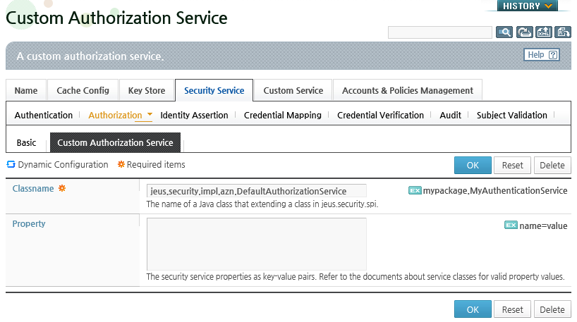 [Security Service] - [Authorization] - [Custom Authorization Service]