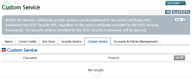 [Security Manager] - [Custom Service]