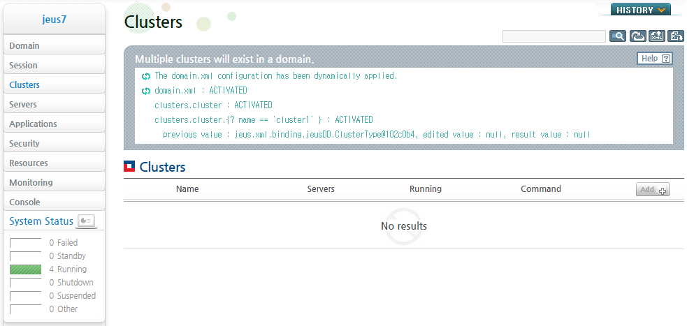 Removing a Cluster(3)