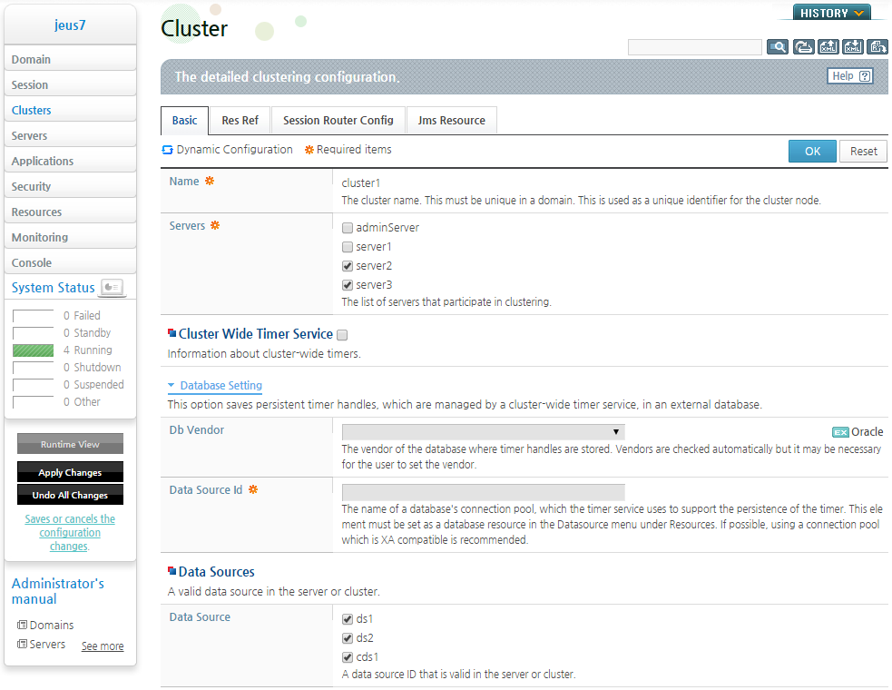 Registering a Cluster Data Source to a Cluster (2)