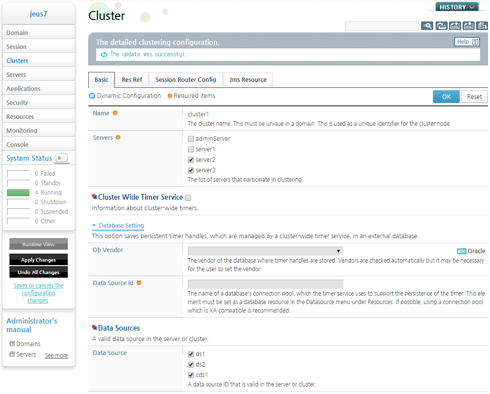 Registering a Cluster Data Source to a Cluster (3)