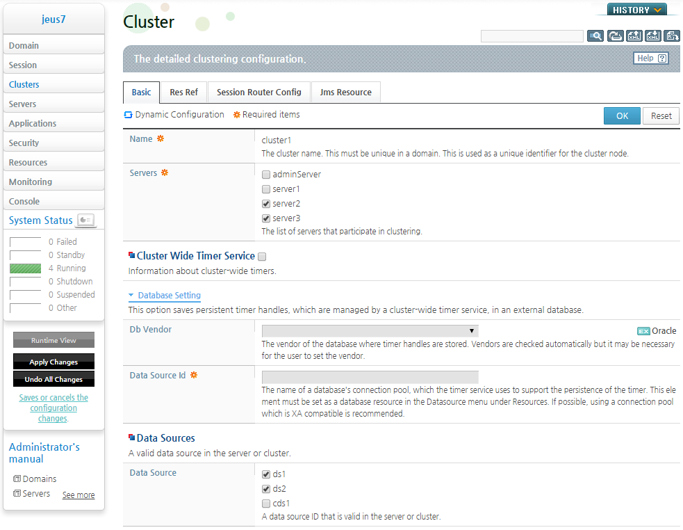 Removing a Cluster Data Source from a Cluster (2)