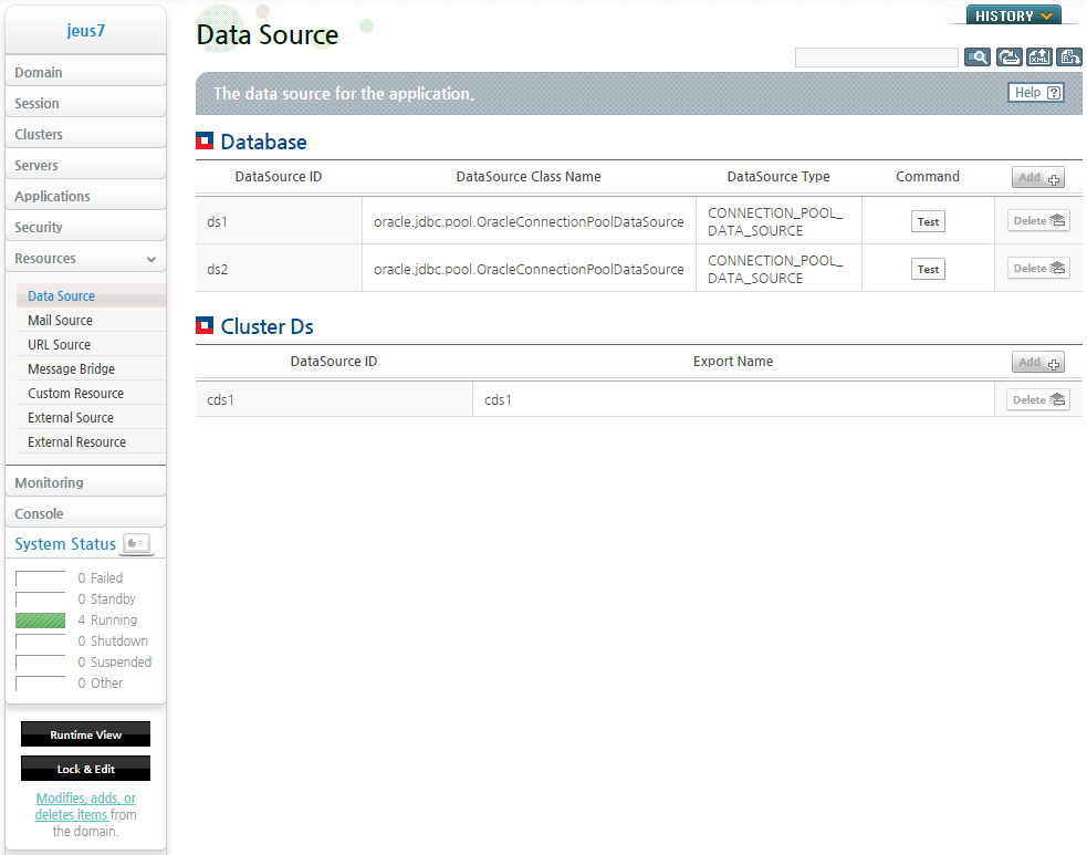 Removing a Cluster Data Source (1)