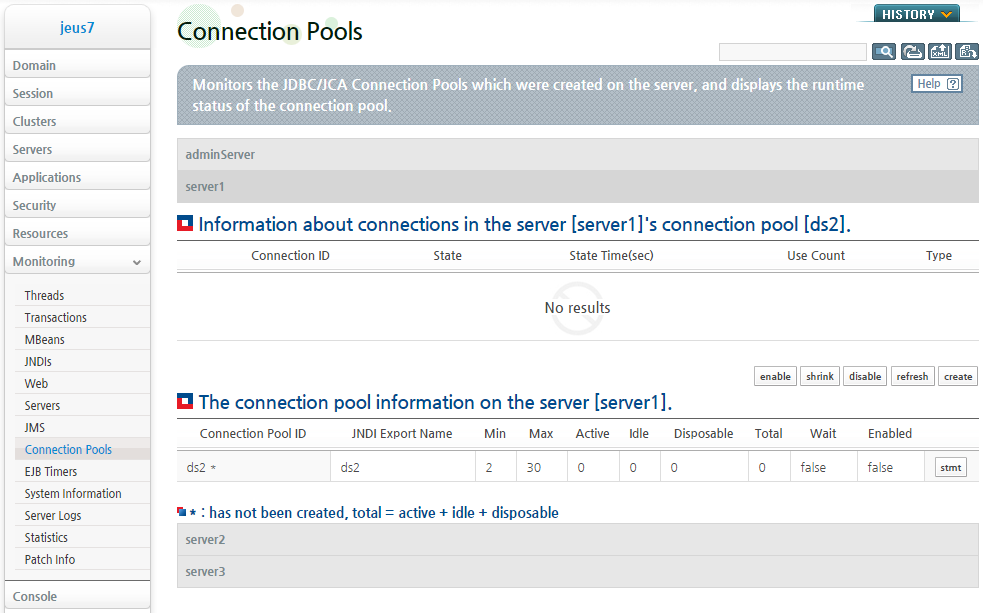 Creating a Connection Pool (2)