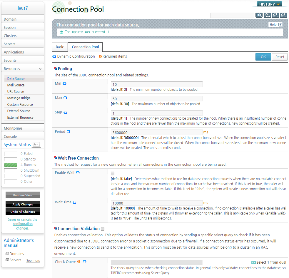 Changing Data Source Configurations (3)