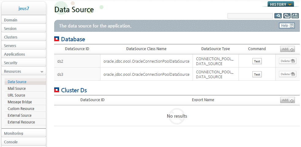 Checking the Data Source Configurations (1)