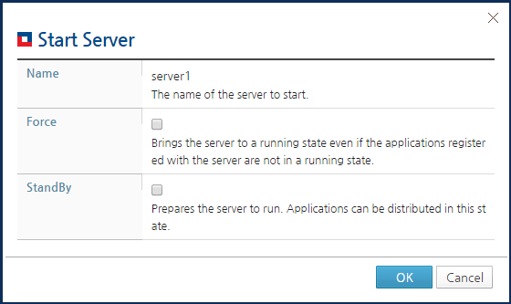 Adding a Server - Starting the Newly Added Server (1)