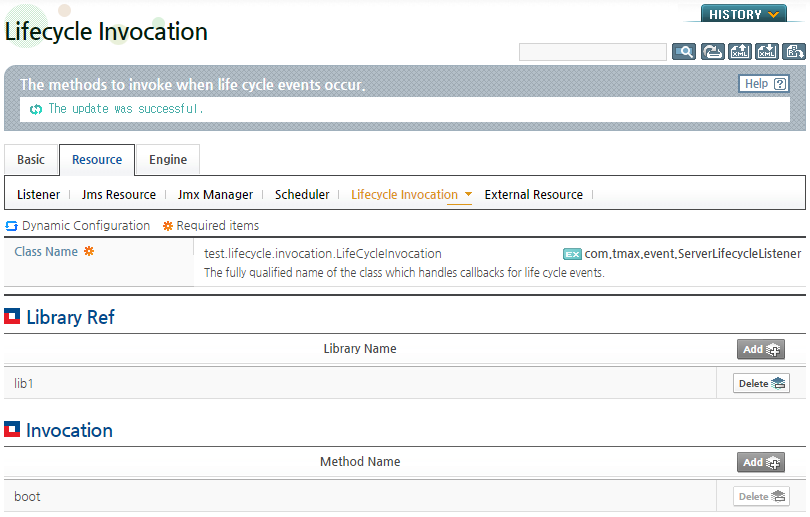 Configuring Lifecycle Invocation in WebAdmin (9)