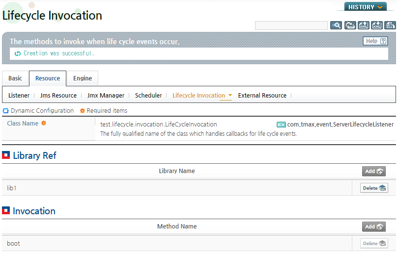 Configuring Lifecycle Invocation in WebAdmin (7)