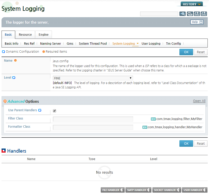 Dynamically Configuring a Logger in WebAdmin (5)