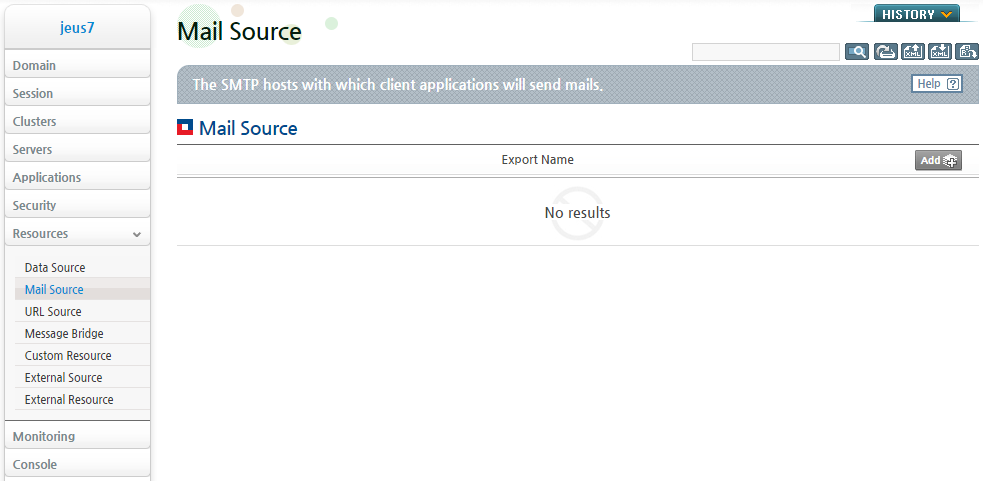 Configuring a Mail Source in WebAdmin(1)