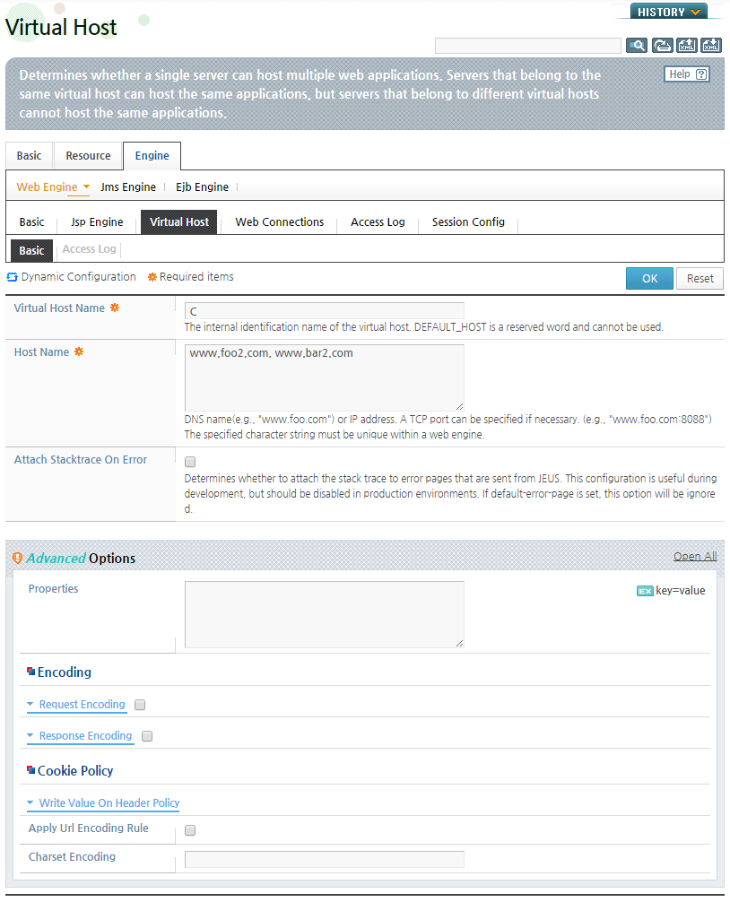 Adding Virtual Hosts - Configuration