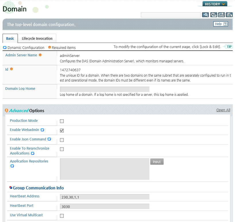 Changing the Configuration - Reverting Changes Example