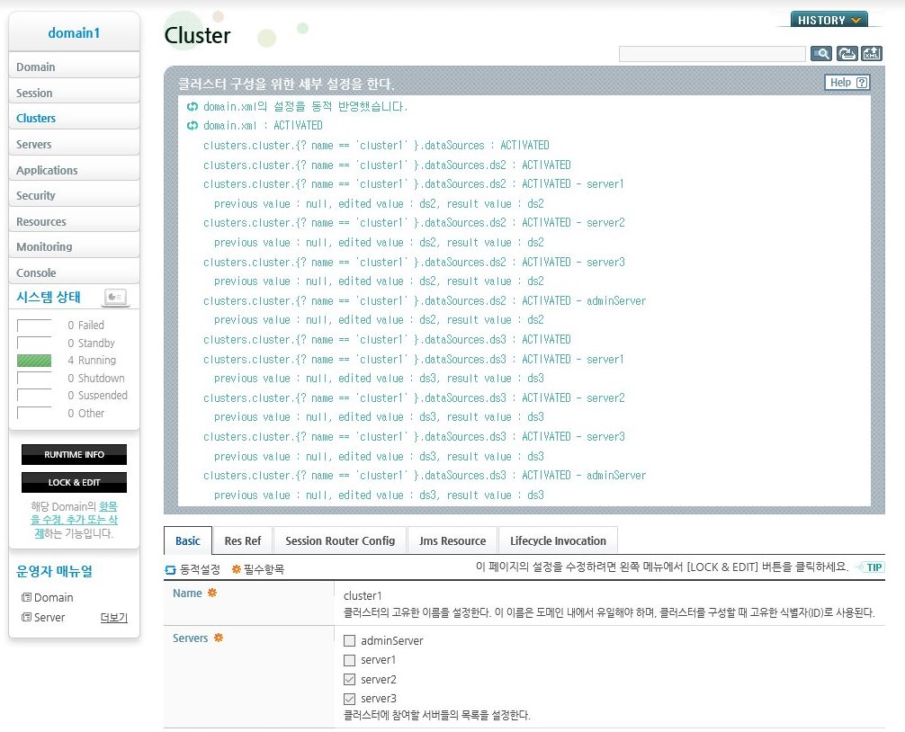 클러스터에 데이터소스 등록 (3)