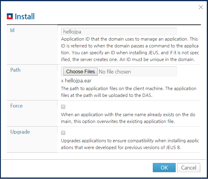 Select an Installation Target