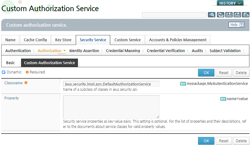 [Security Service] - [Authorization] - [Custom Authorization Service]