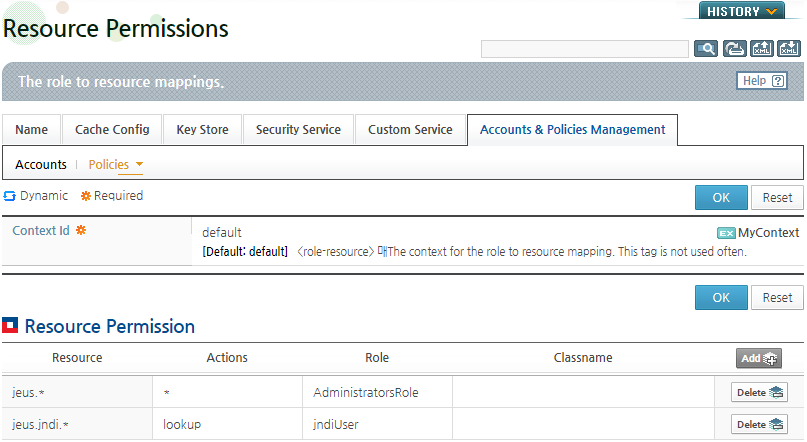 Policy Configurations - Resource Permission Registrations (2)