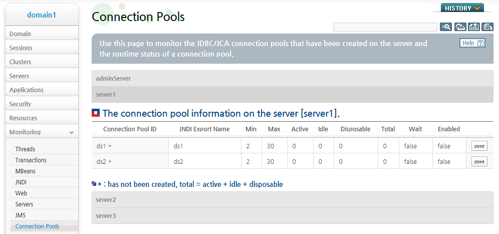 Creating a Connection Pool (1)