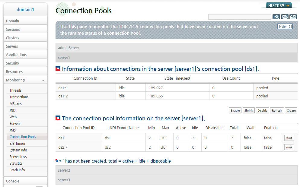 Enabling a Connection Pool(2)