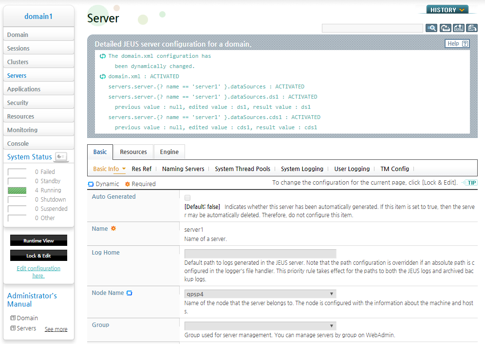 Registering a Cluster Data Source on a Server (3)