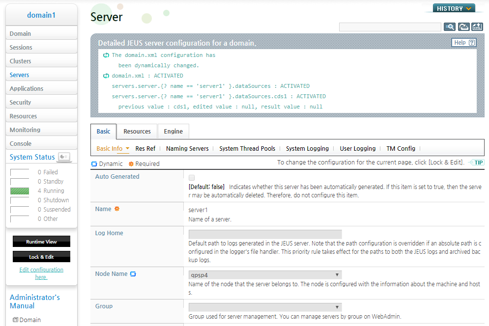 Removing a Cluster Data Source from a Server (3)