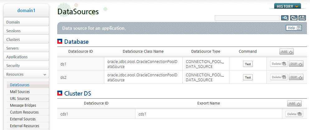 Changing the Cluster Data Source Configuration (1)