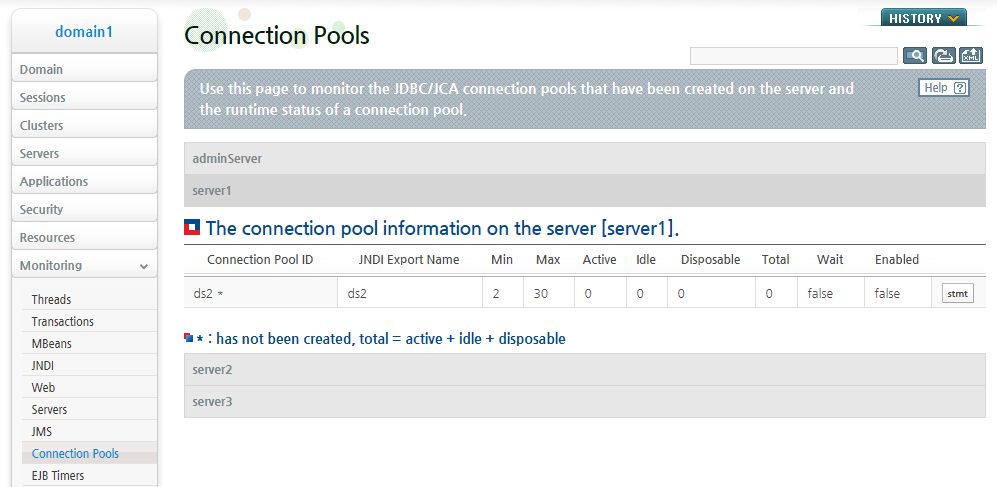 Creating a Connection Pool (1)