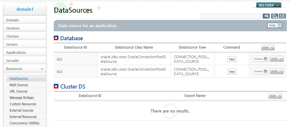 Checking the Data Source Configurations (1)