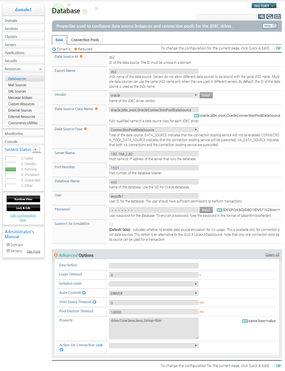 Checking the Data Source Configurations (2)