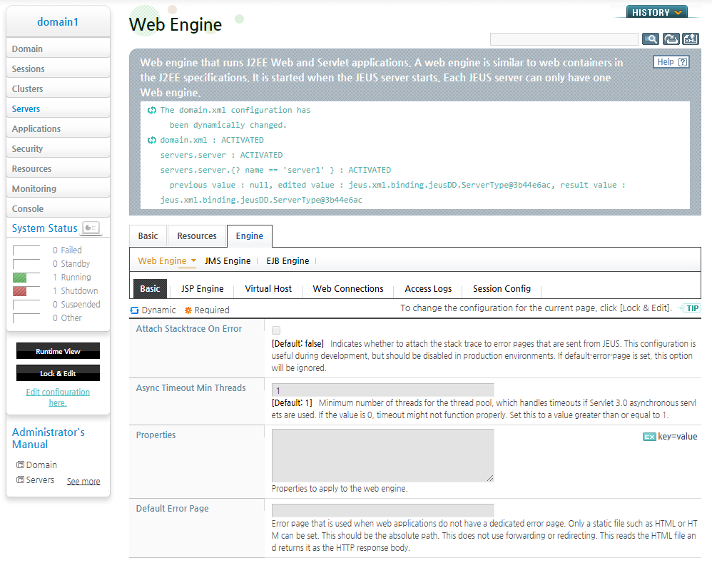 Adding a Server - Applying Configuration Changes (3)